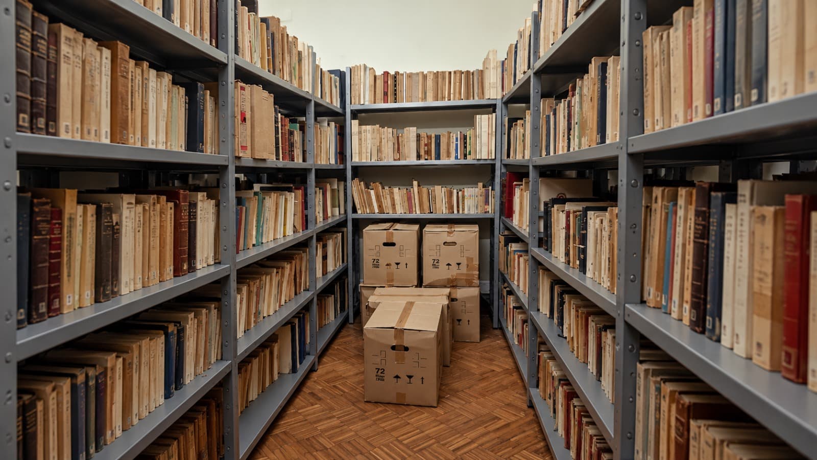 Quatro pisos abaixo da biblioteca